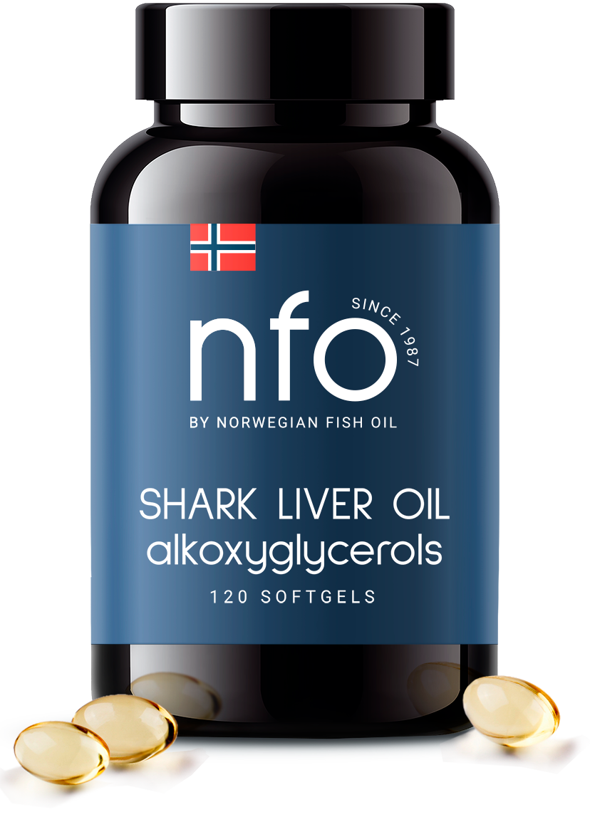 NFO OMEGA-3 SHARK LIVER OIL